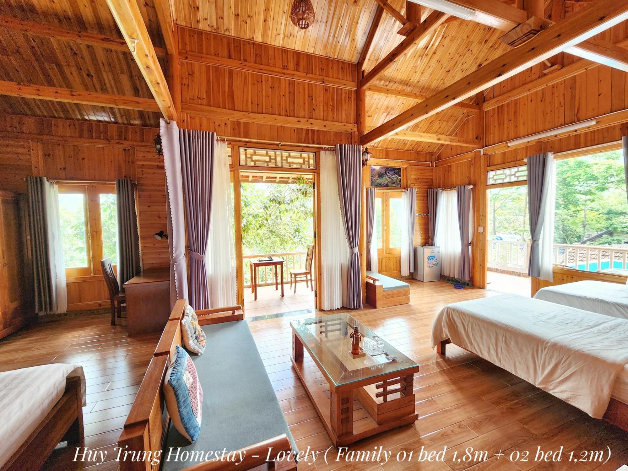 Huy Trung Homestay Bac Ha  Exteriér fotografie