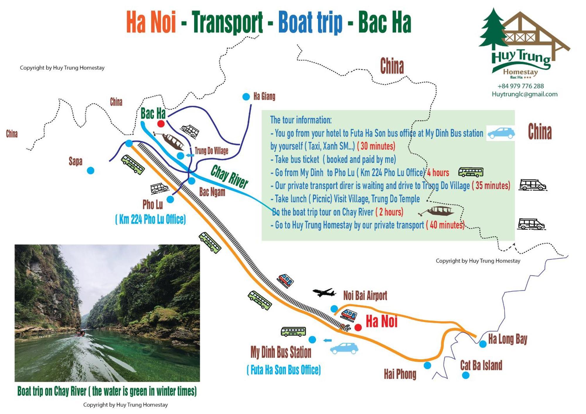 Huy Trung Homestay Bac Ha  Exteriér fotografie